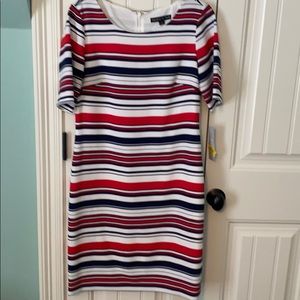 Preston & York red white and blue dress